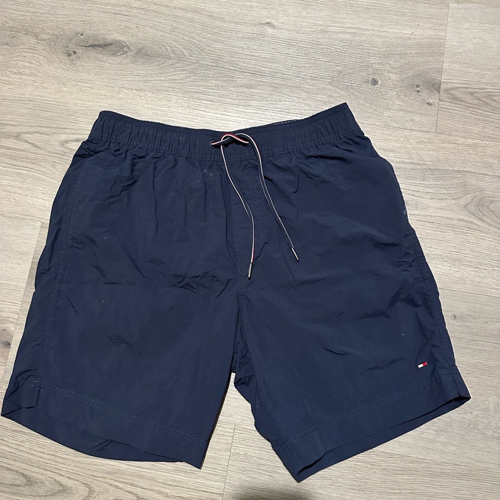 Tommy Hilfiger Men’s Swim Shorts Size M Navy Blue